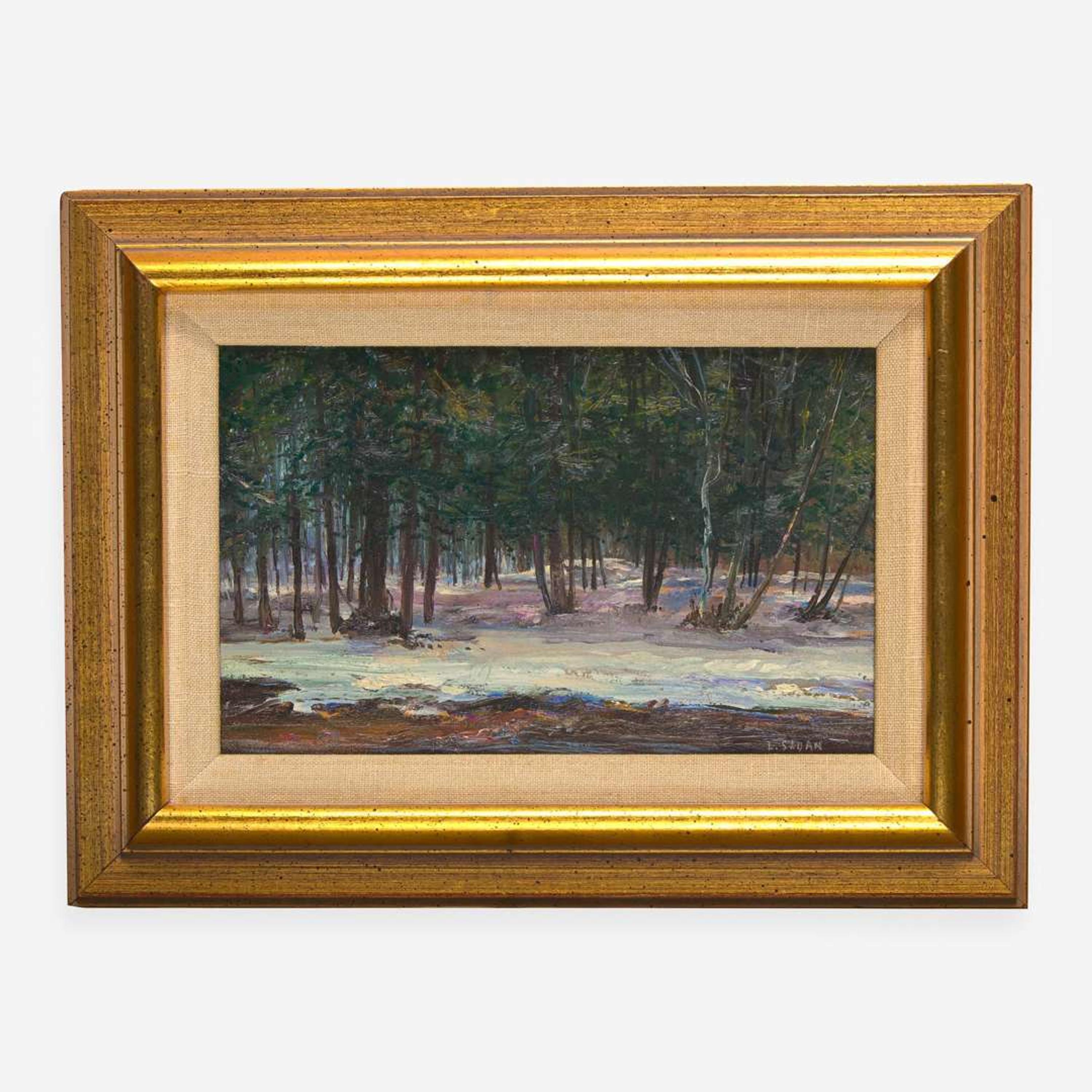 Louis B. Sloan (American, 1932-2008) Landscape