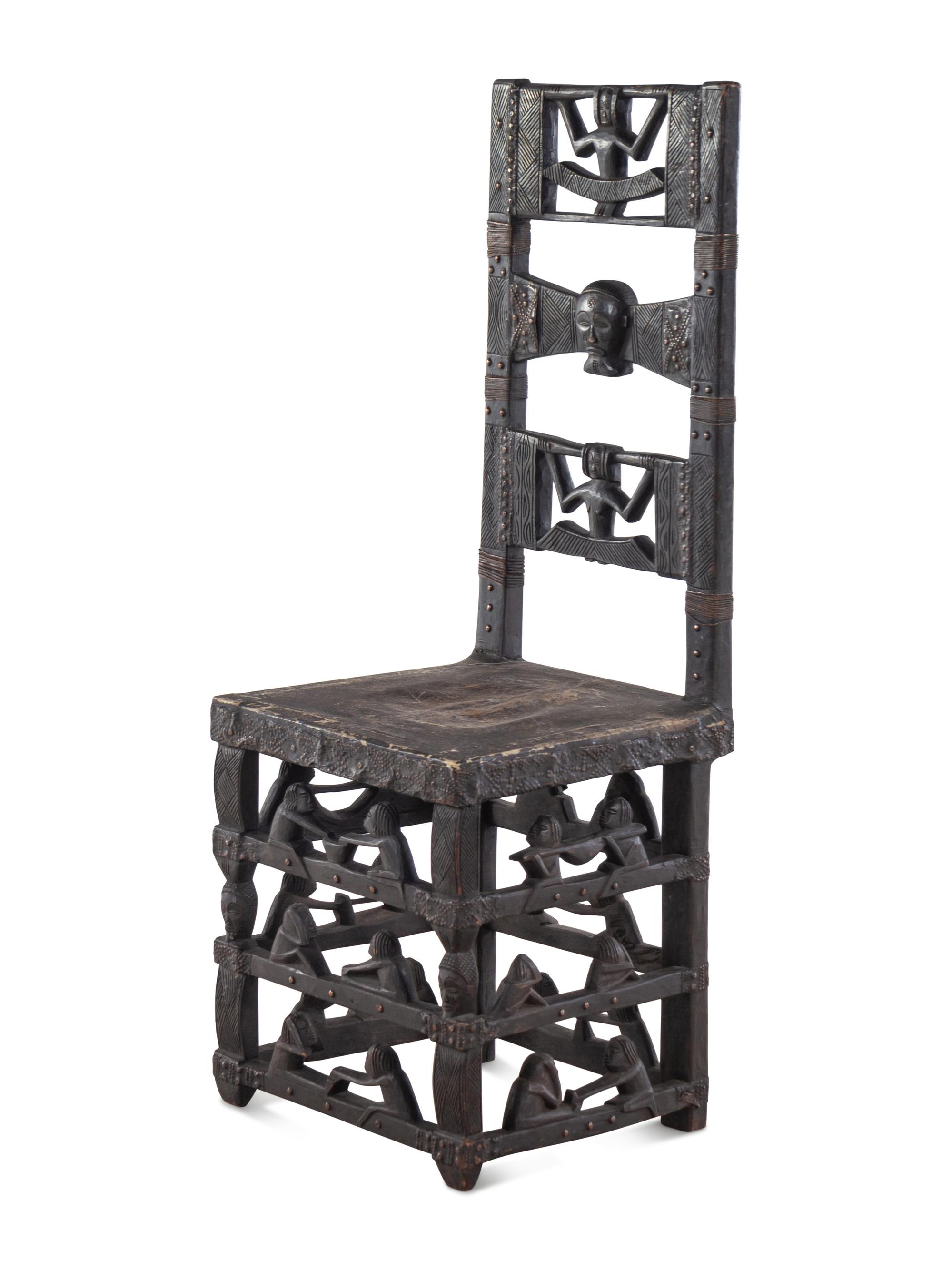 A Chowke Wood Chief's Chair