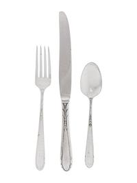 An American Silver Flatware Service