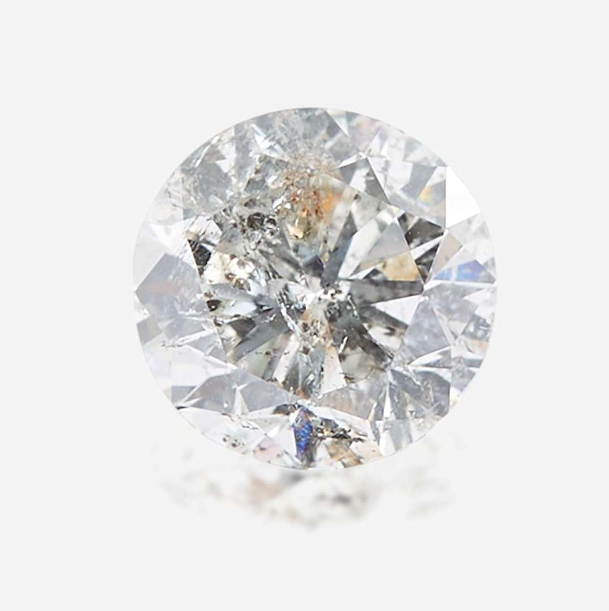 An unmounted diamond