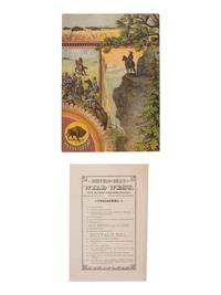 [WILD WEST SHOWS]. Buffalo Bill's Wild West program and insert for 1884.