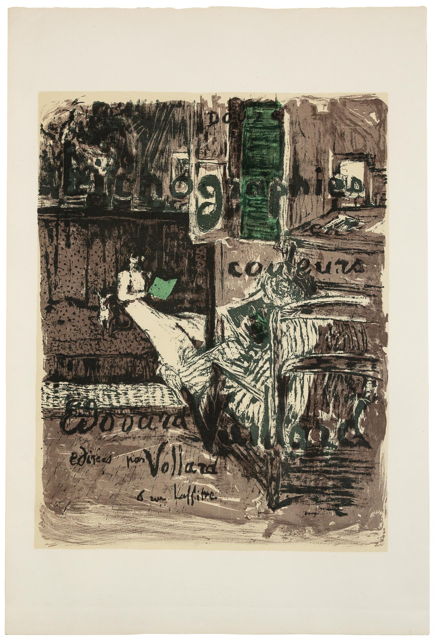 VUILLARD, Edouard (1868-1940). Dix-Neuf Lithographies en Couleurs. Boston: Book and Art Shop, [1964].