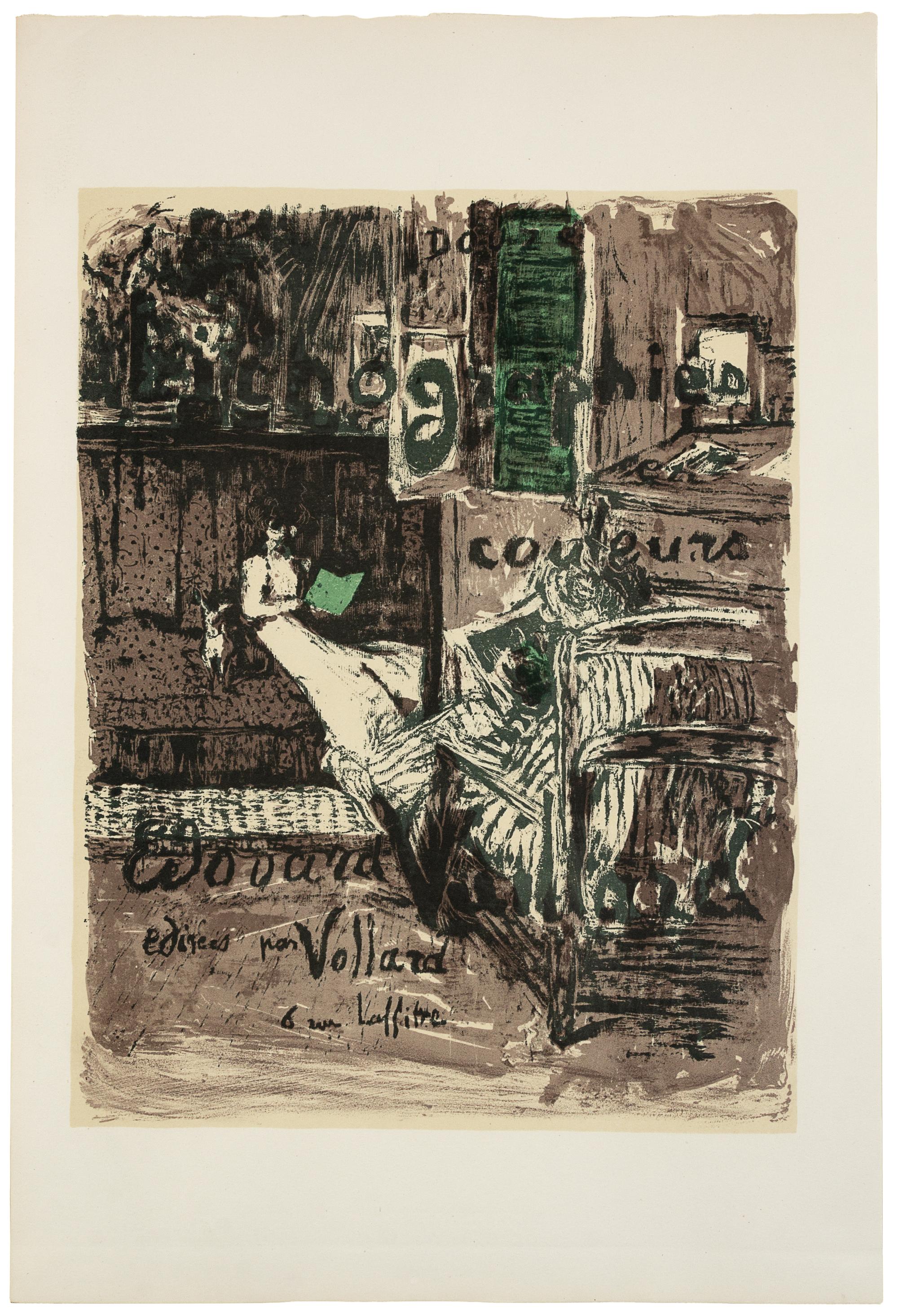 VUILLARD, Edouard (1868-1940). Dix-Neuf Lithographies en Couleurs. Boston: Book and Art Shop, [1964].