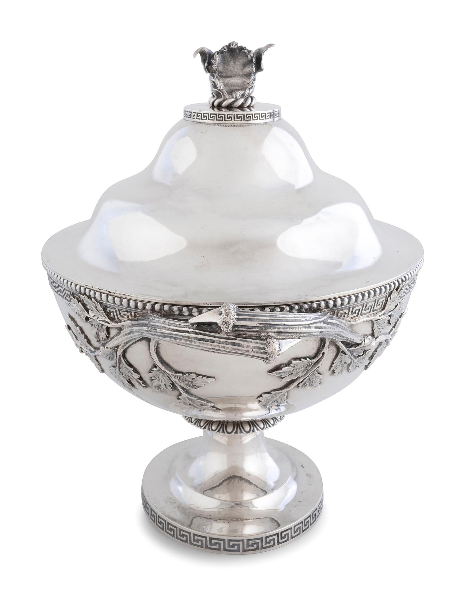 A Tiffany and Co. Silver Soup Tureen