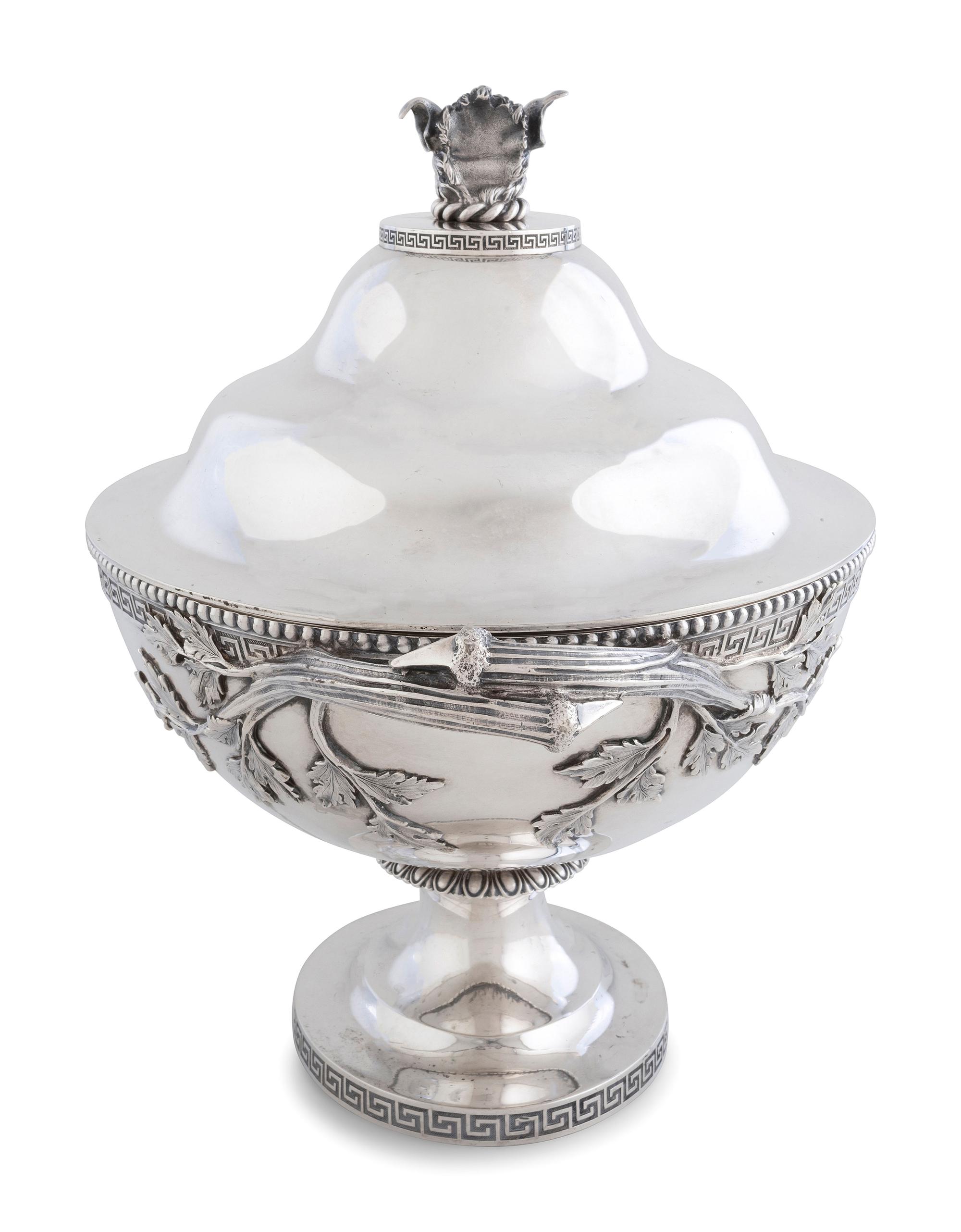 A Tiffany and Co. Silver Soup Tureen