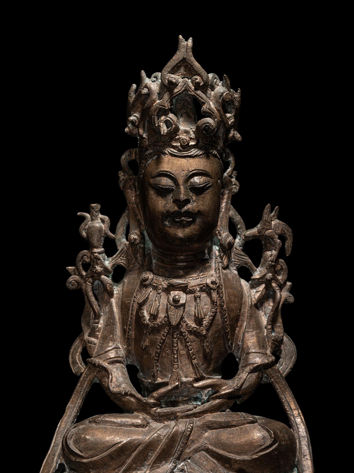 Two Chinese Bronze Articles