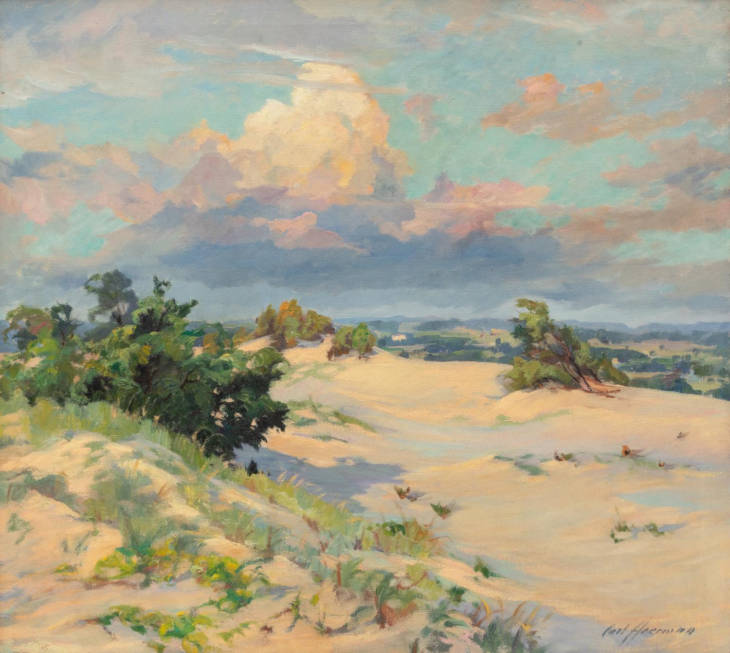 Towering Clouds (Dunes near Saugatuck)