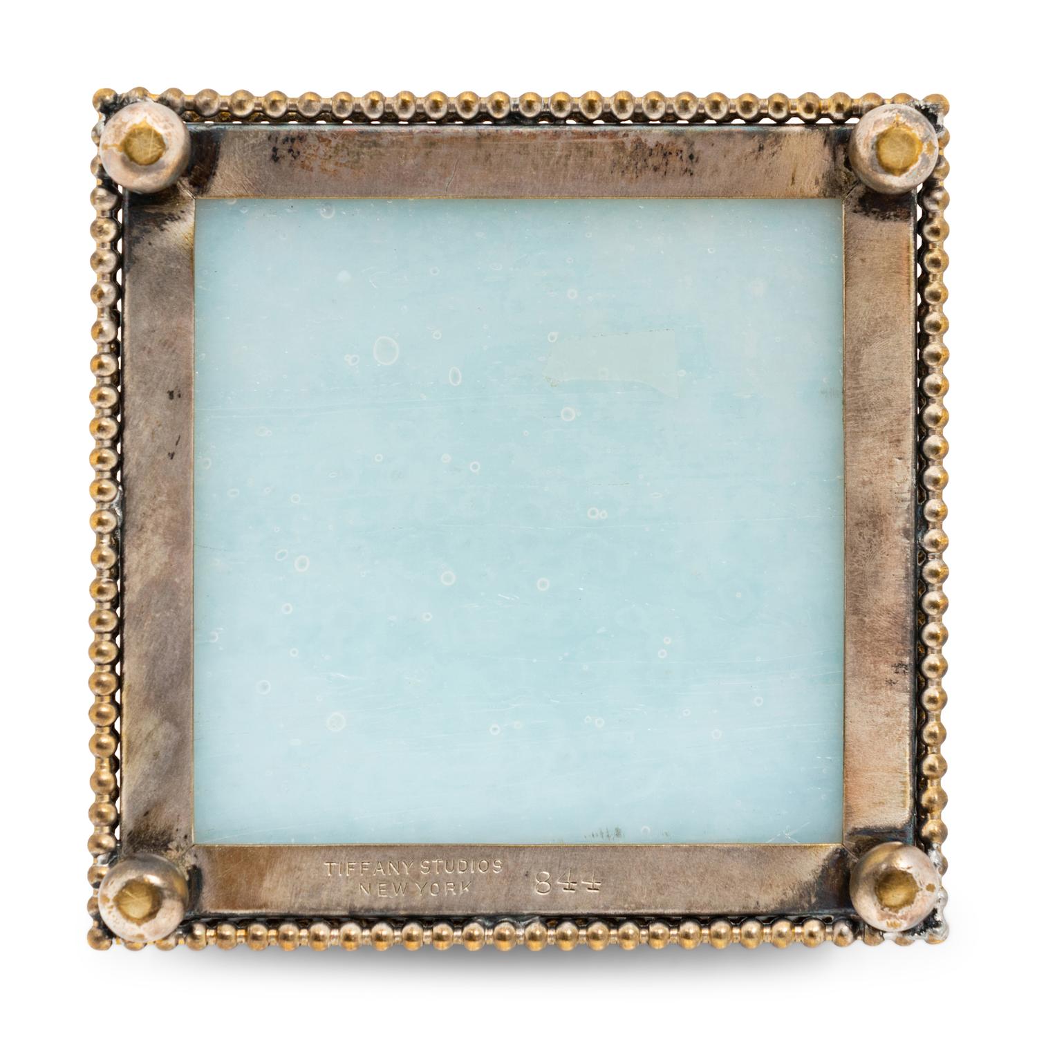 A Tiffany Studios Grapevine Inkwell