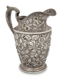 An American Silver Pitcher