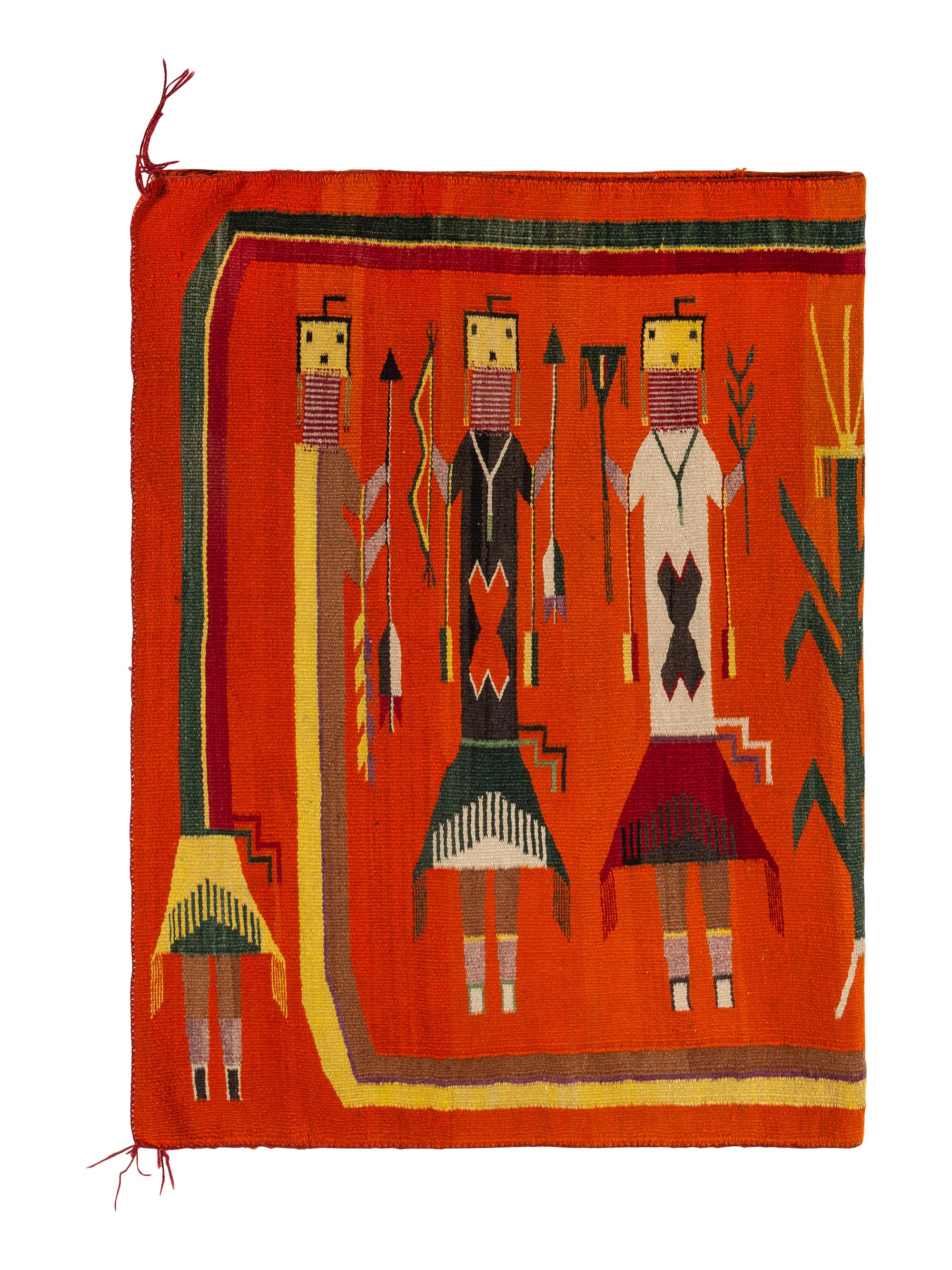 Navajo Yei Weaving / Rug