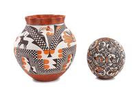 Polychrome Pottery Jars