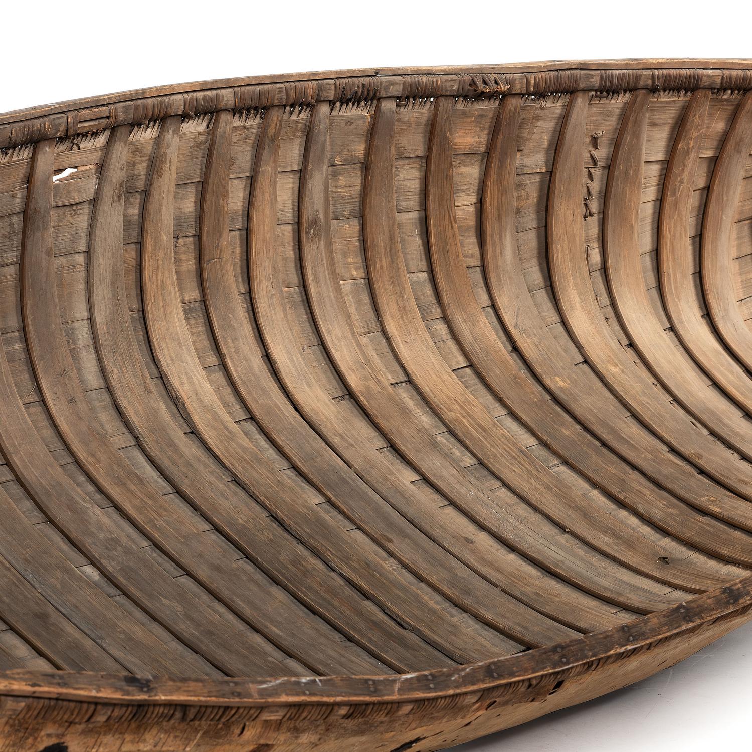 Anishinaabe Birchbark Canoe, Full Size