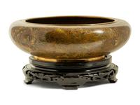 A Cloisonné Center Bowl