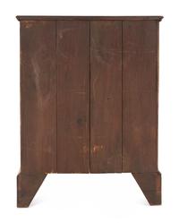 A George II Burl Walnut Chest of Drawers