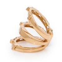 Bee Goddess, 'Mondrian,' Rose Gold and Diamond Ear Cuff