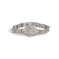 WHITE GOLD AND DIAMOND BRACELET
