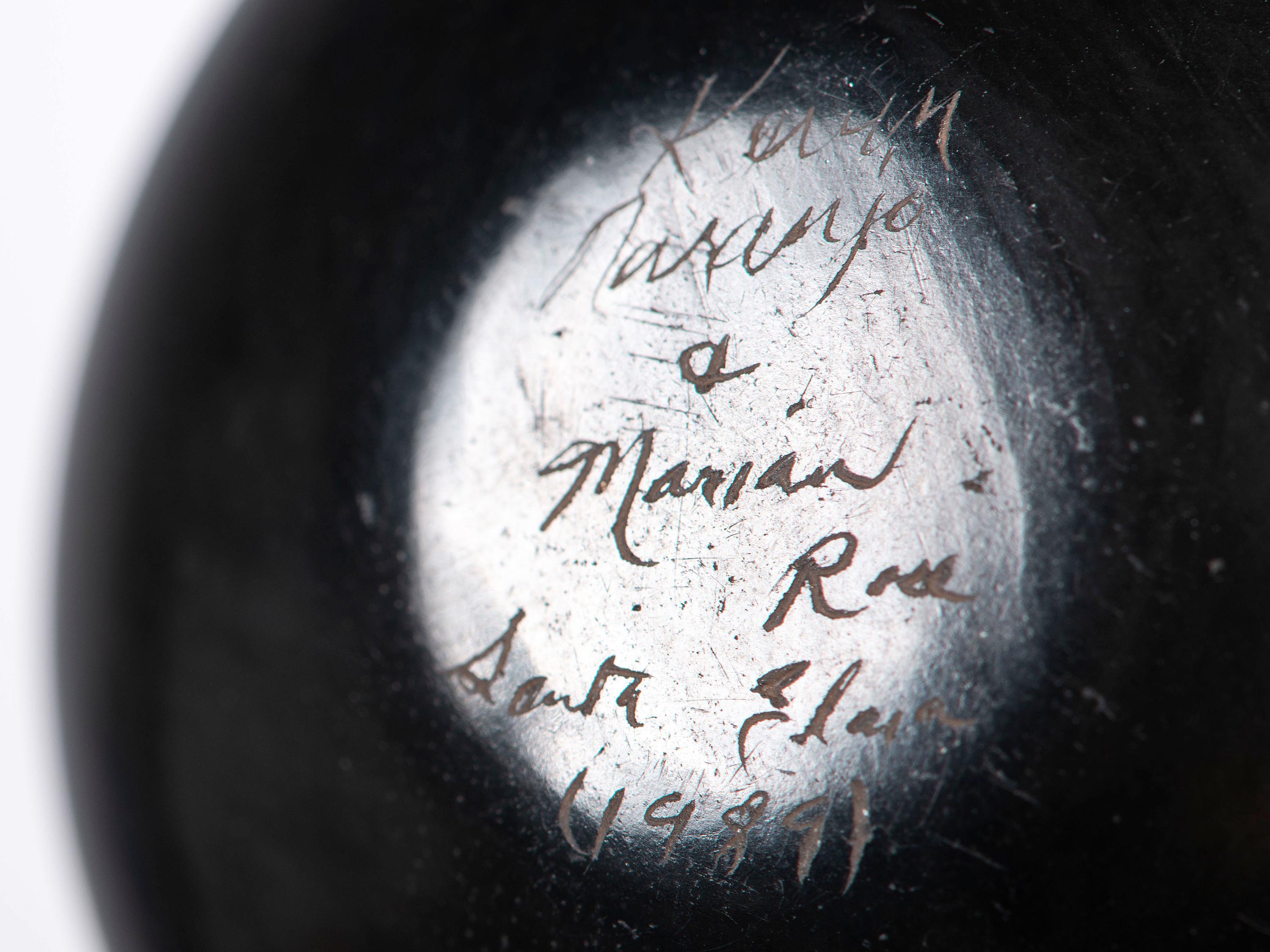 Sgraffito Jar and Miniature Pottery