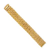 A 14 Karat Yellow Gold Bracelet,