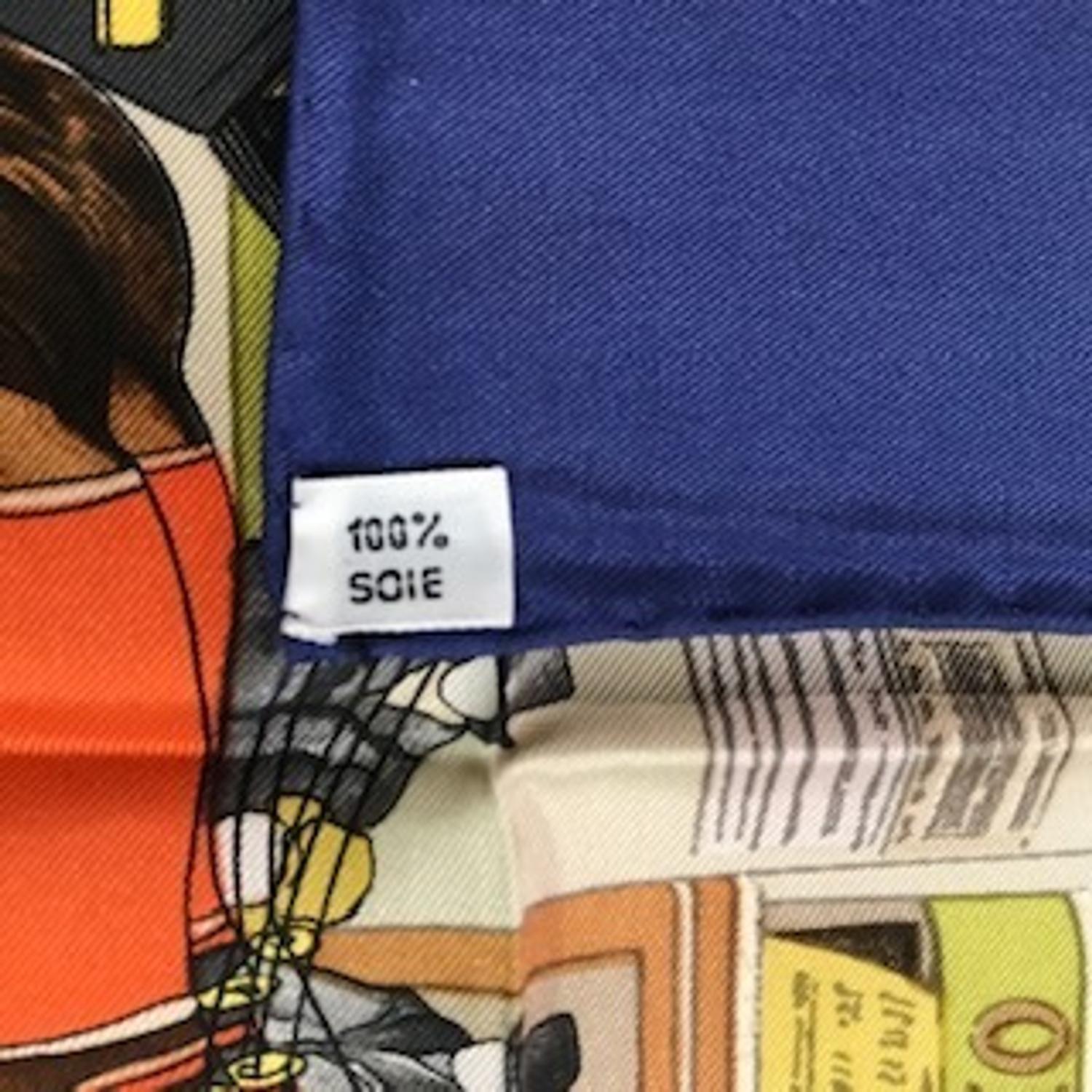 Hermès 90cm Silk Scarf