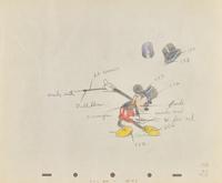 [Sendak, Maurice] Presentation Album of Original Mickey Mouse Production Drawings