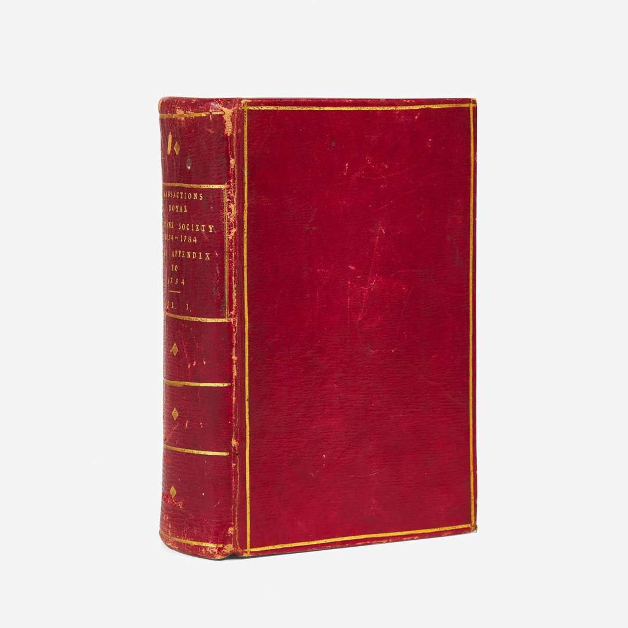[Presidential] [Washington, George] Hawes, W(illiam). The Transactions of the Royal Humane Society...