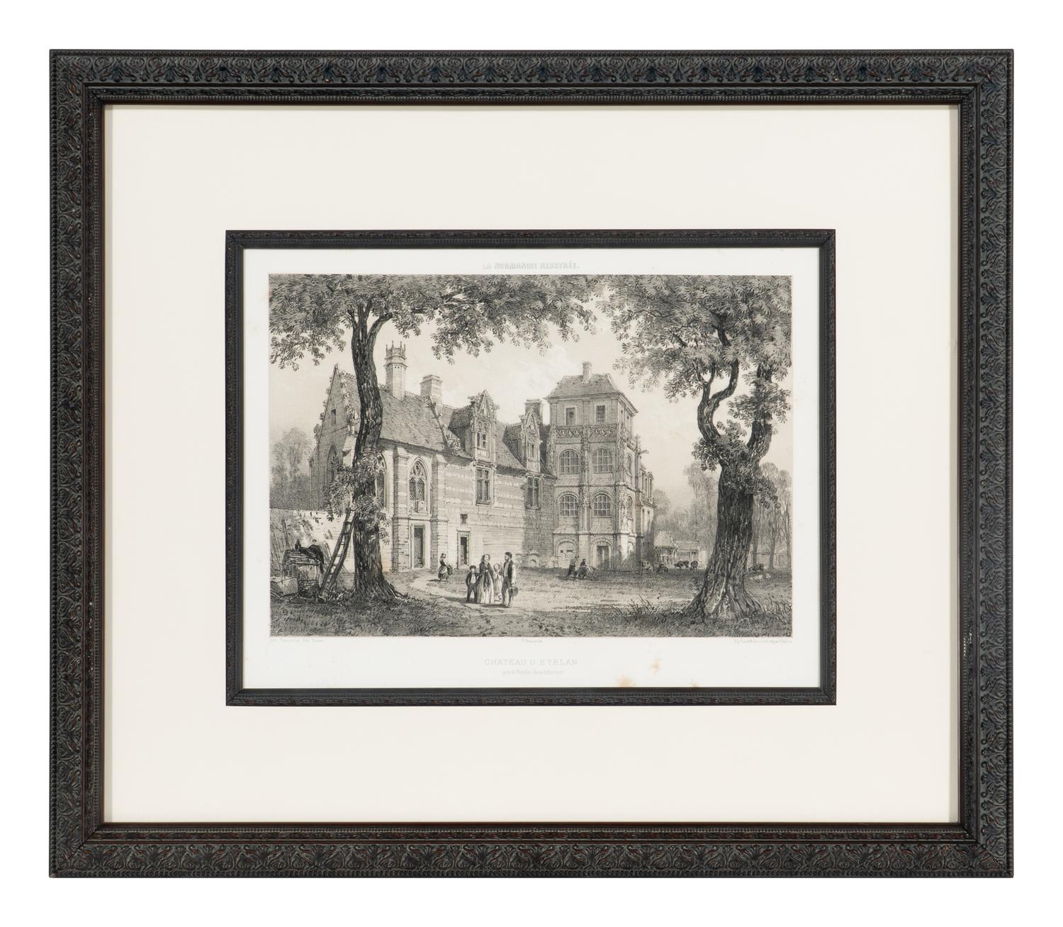 A Group of Framed Etchings and Lithographs