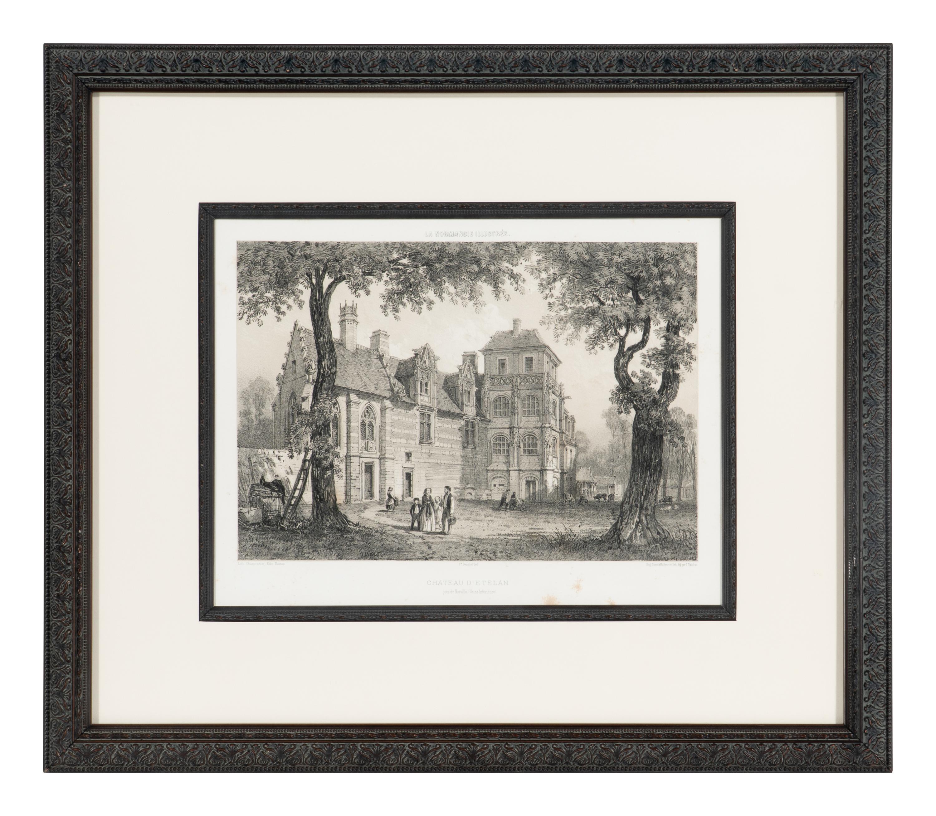 A Group of Framed Etchings and Lithographs