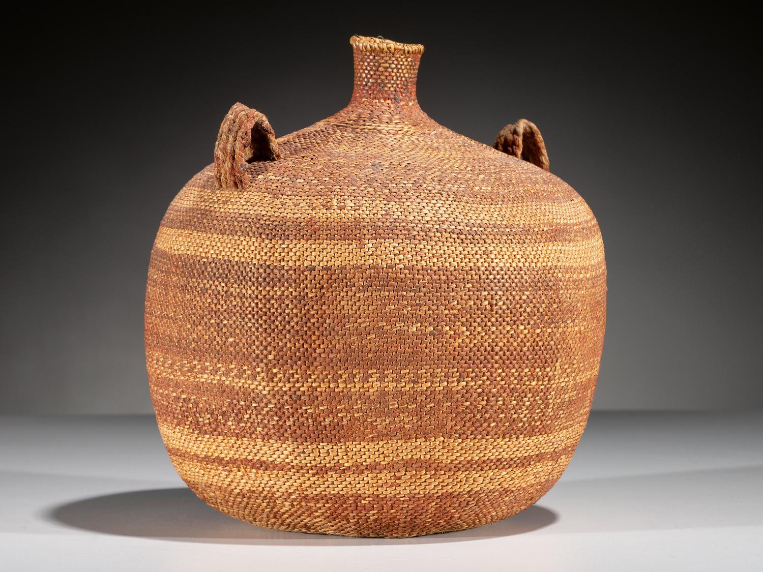 Paiute Basketry Canteen