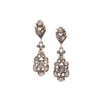 GEORGIAN, DIAMOND DROP EARRINGS