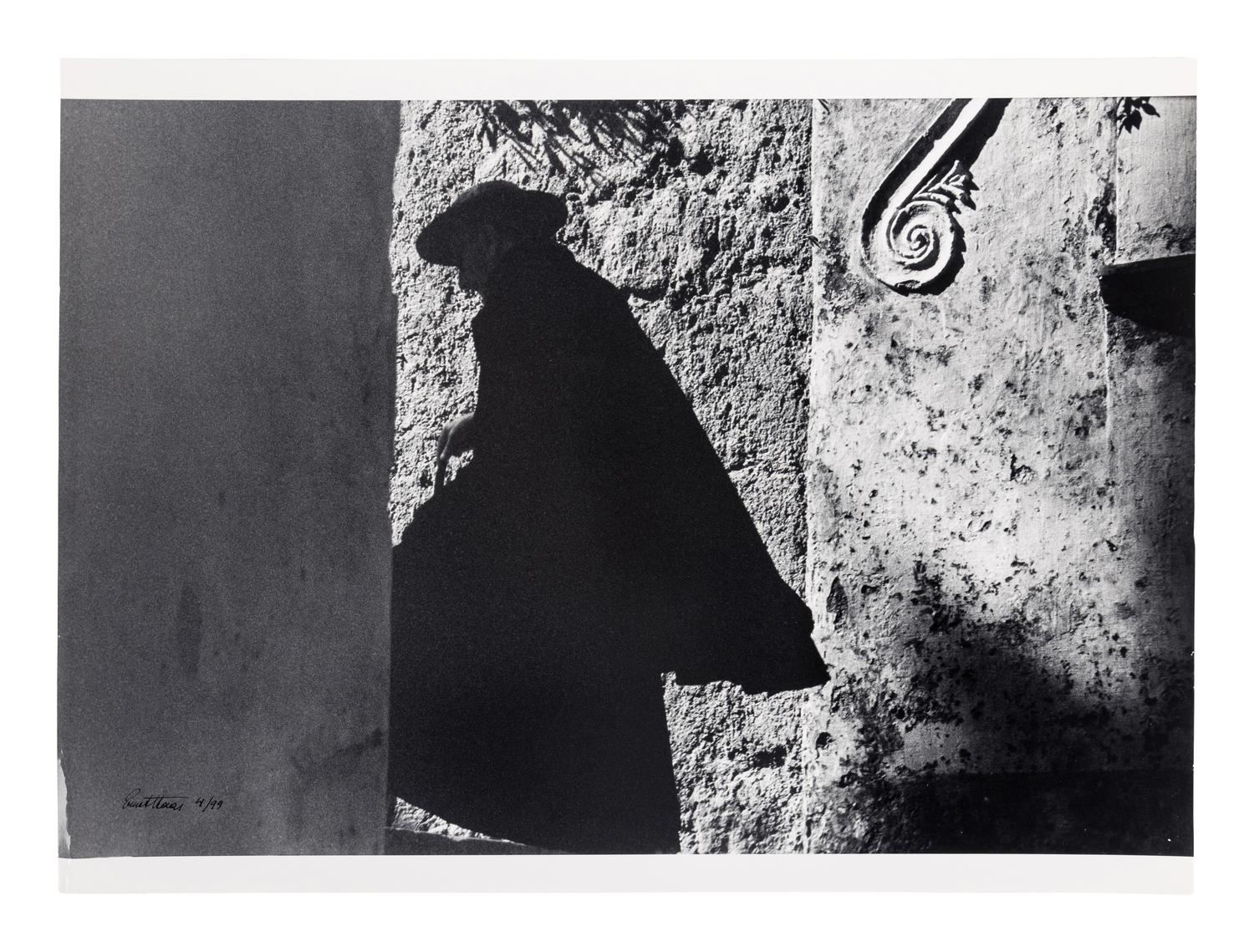 Ernst Haas (1921-1986) Priest, Positano, c. 1950