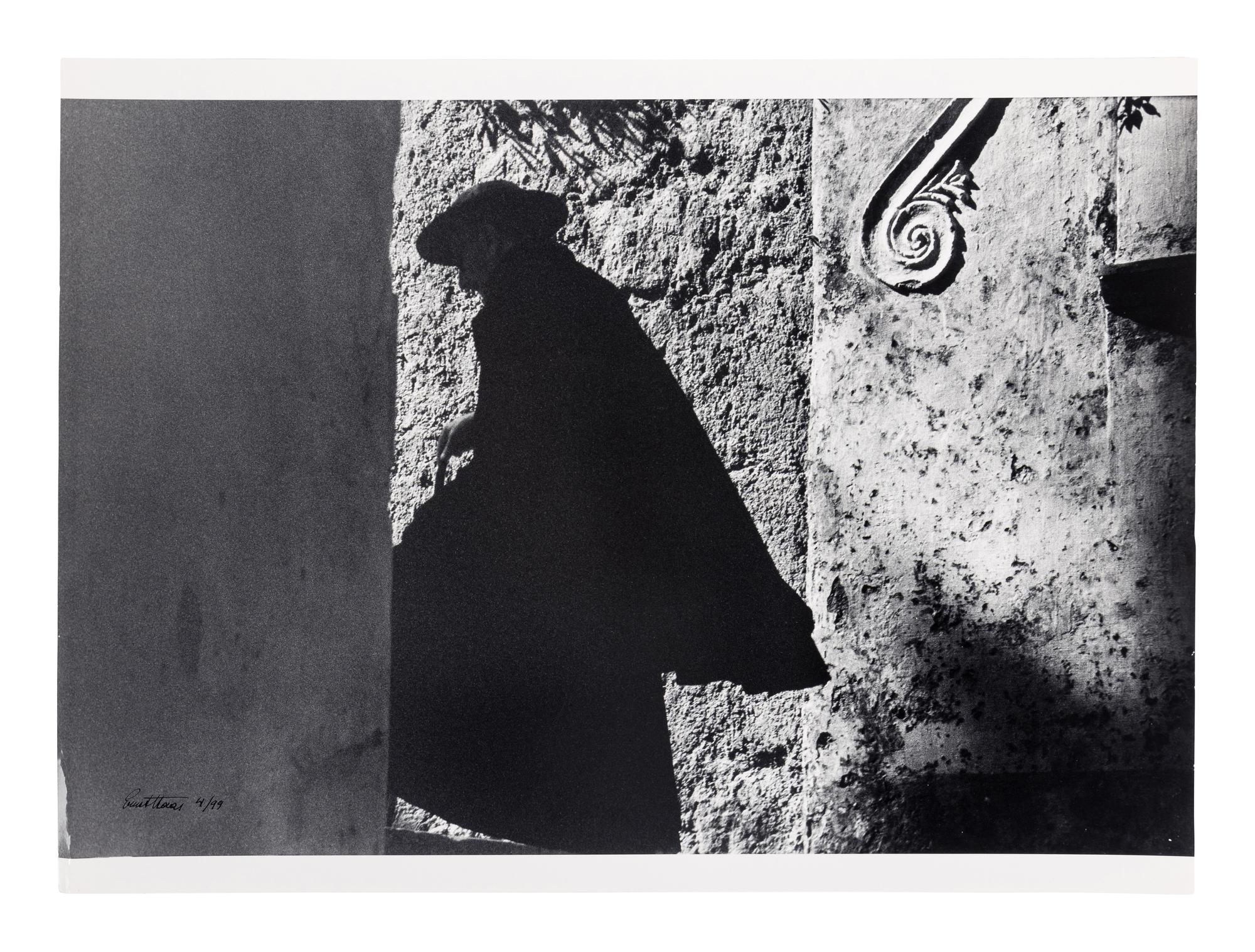 Ernst Haas (1921-1986) Priest, Positano, c. 1950
