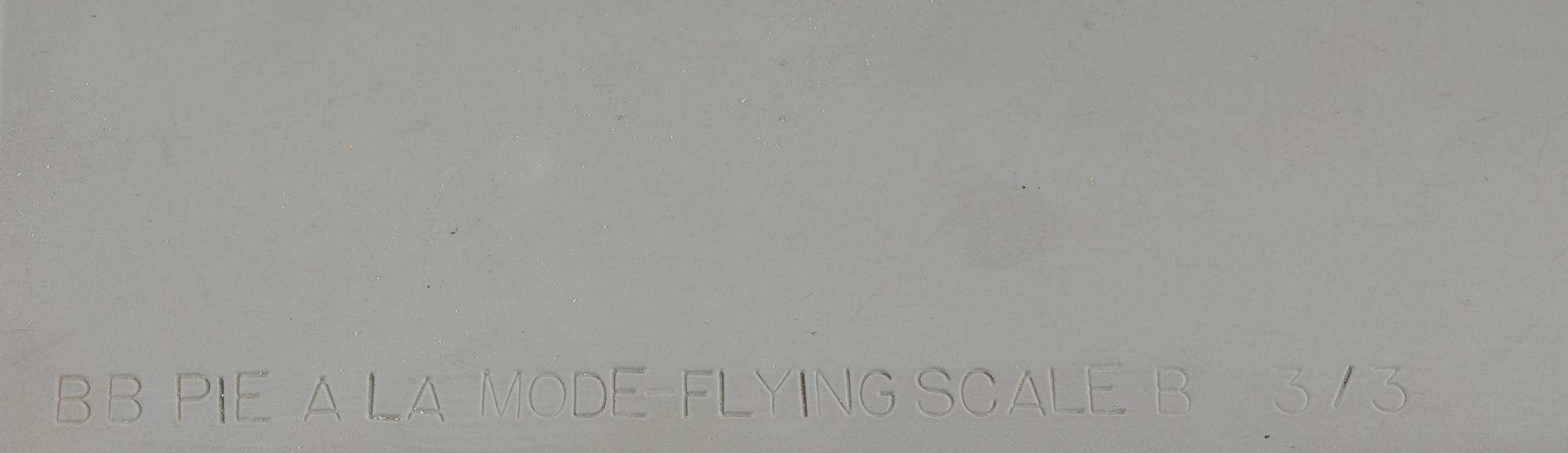 Blueberry Pie à la Mode, Flying, Scale B, 1998