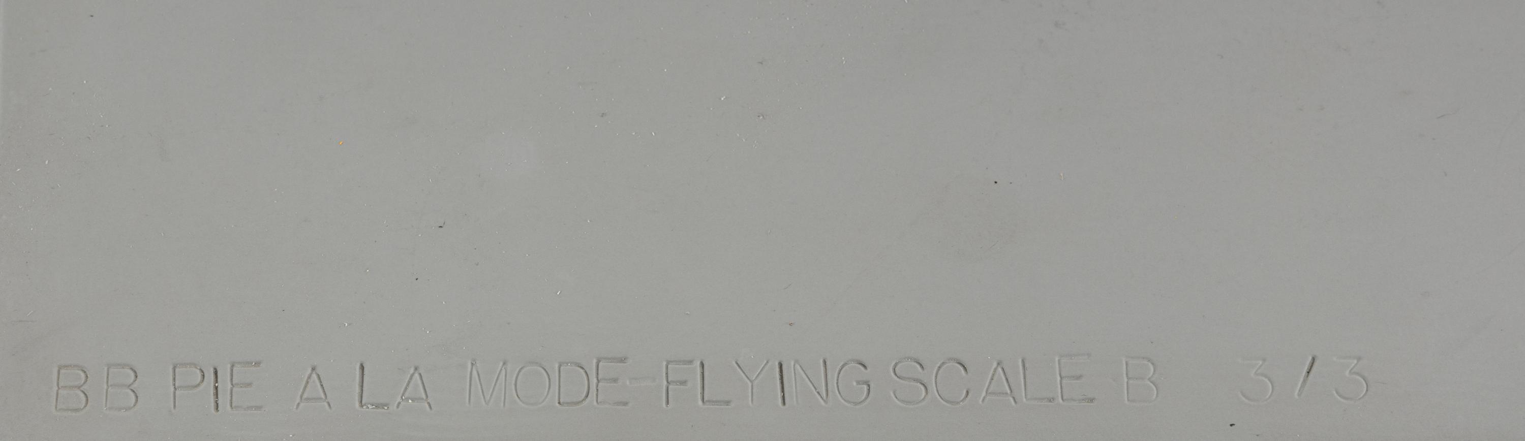 Blueberry Pie à la Mode, Flying, Scale B, 1998