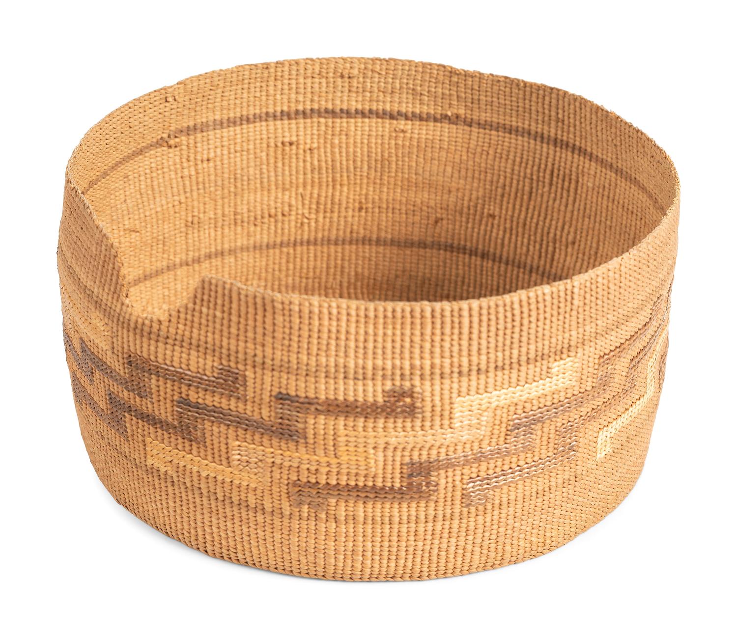 Tlingit Rattle Top Basket