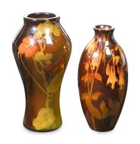 Two Rookwood Pottery Standard Glaze Vases