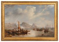 Mr. John Selby, as Lord of the Manor, Perambulating the Boundaries of Holy Island, Northumberland, 22 October 1839