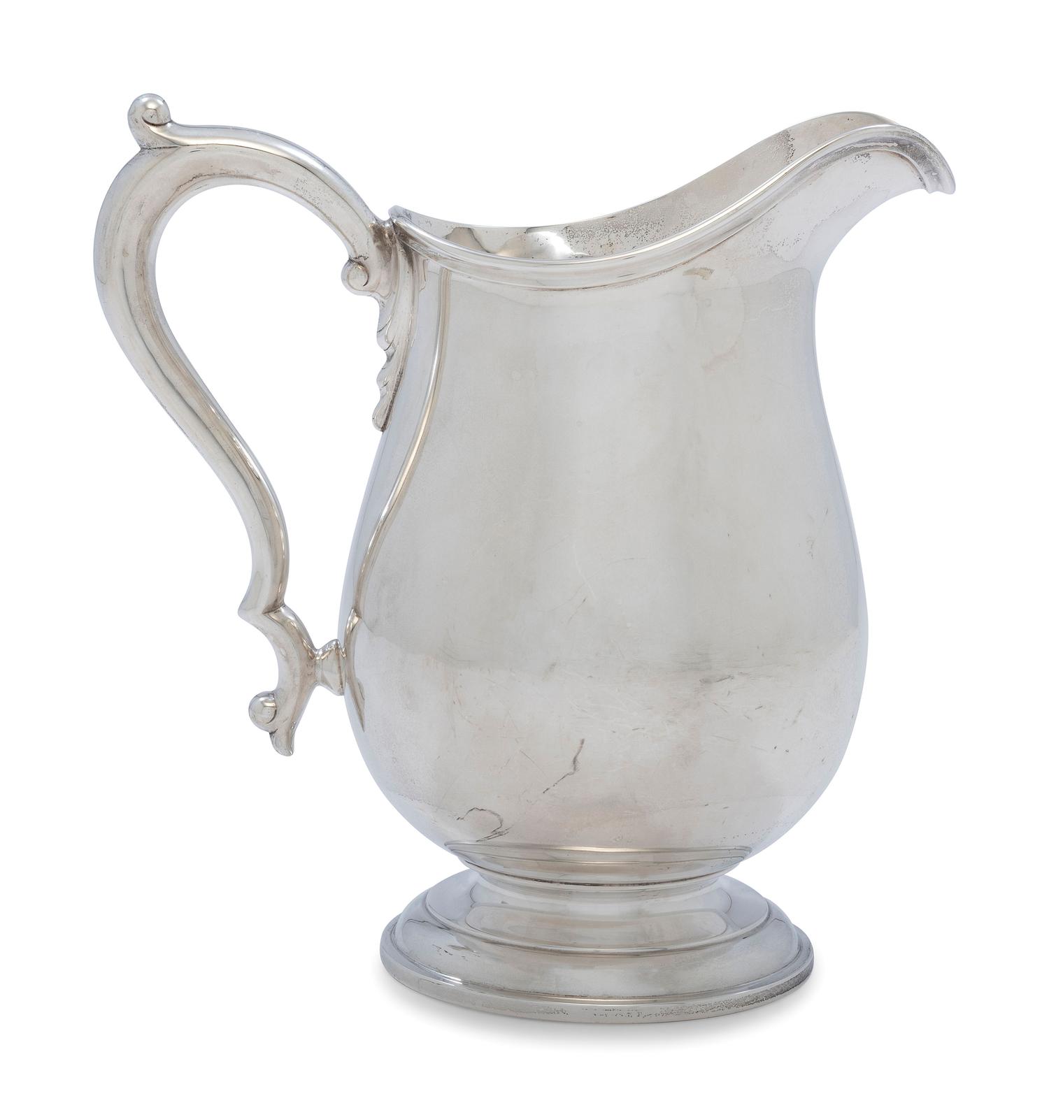 An American Silver Four-Pint Water Pitcher
