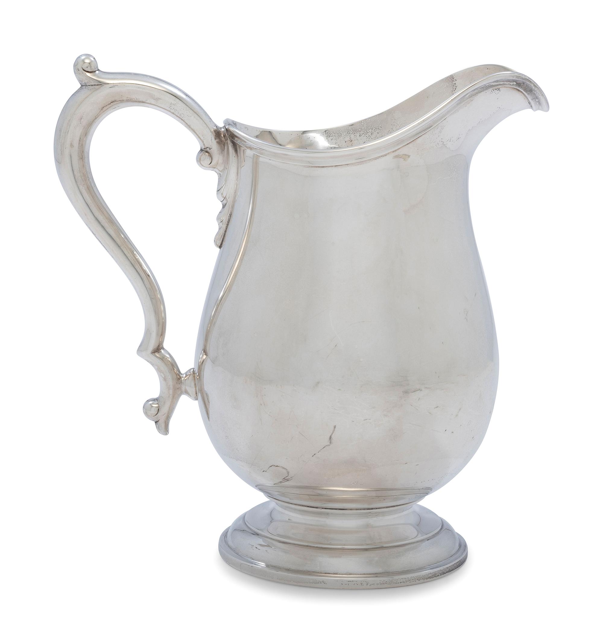 An American Silver Four-Pint Water Pitcher