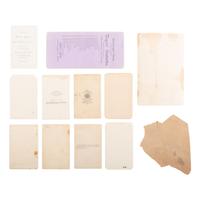 [Lincoln, Abraham] Group of 12 Photographs Related to Lincoln, the Civil War, and Abolition