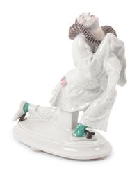 A Meissen Porcelain Pierrot Figure