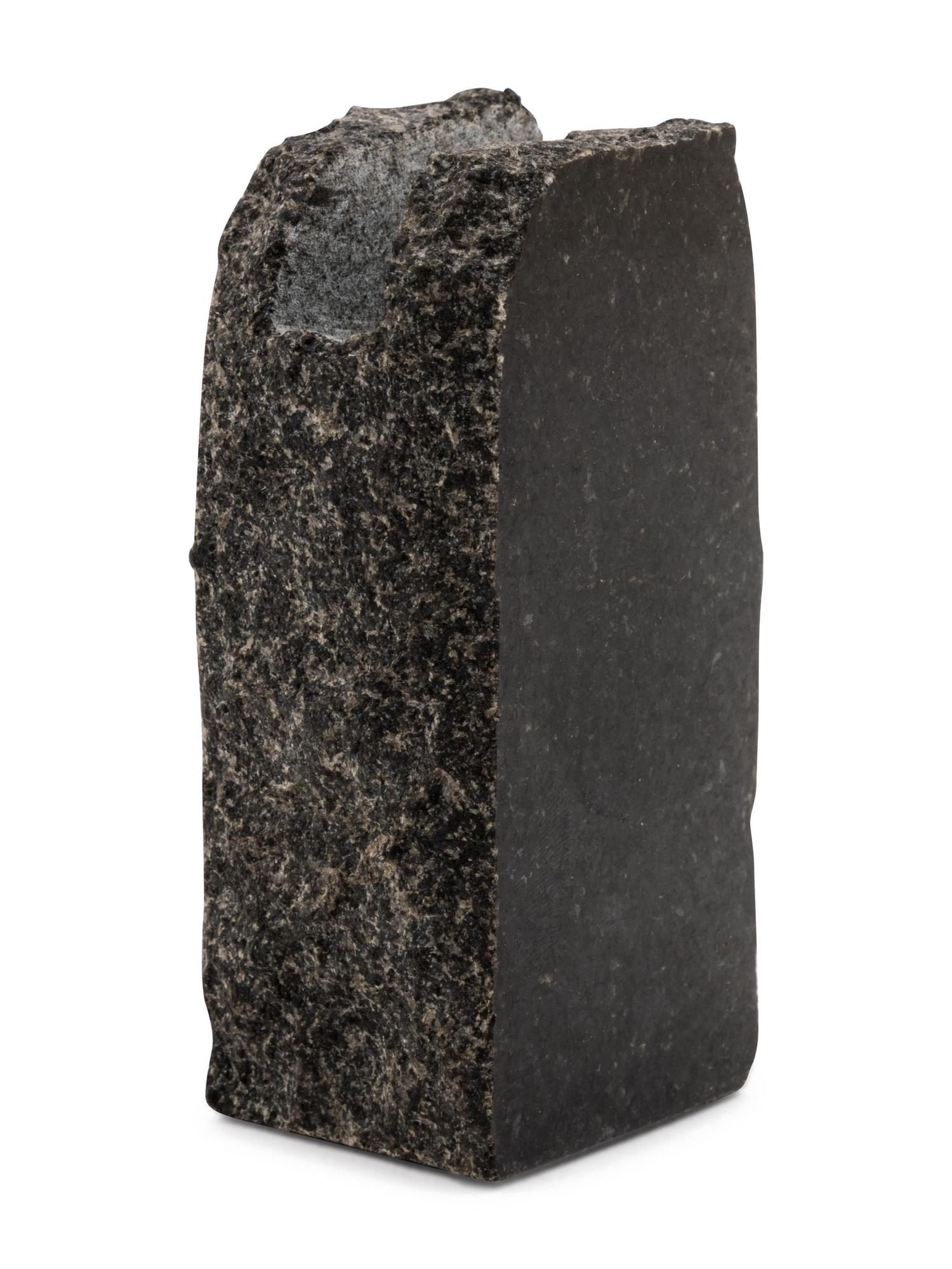 Ziggurat Landscape with accompanying book, Moroles Granite Sculpture