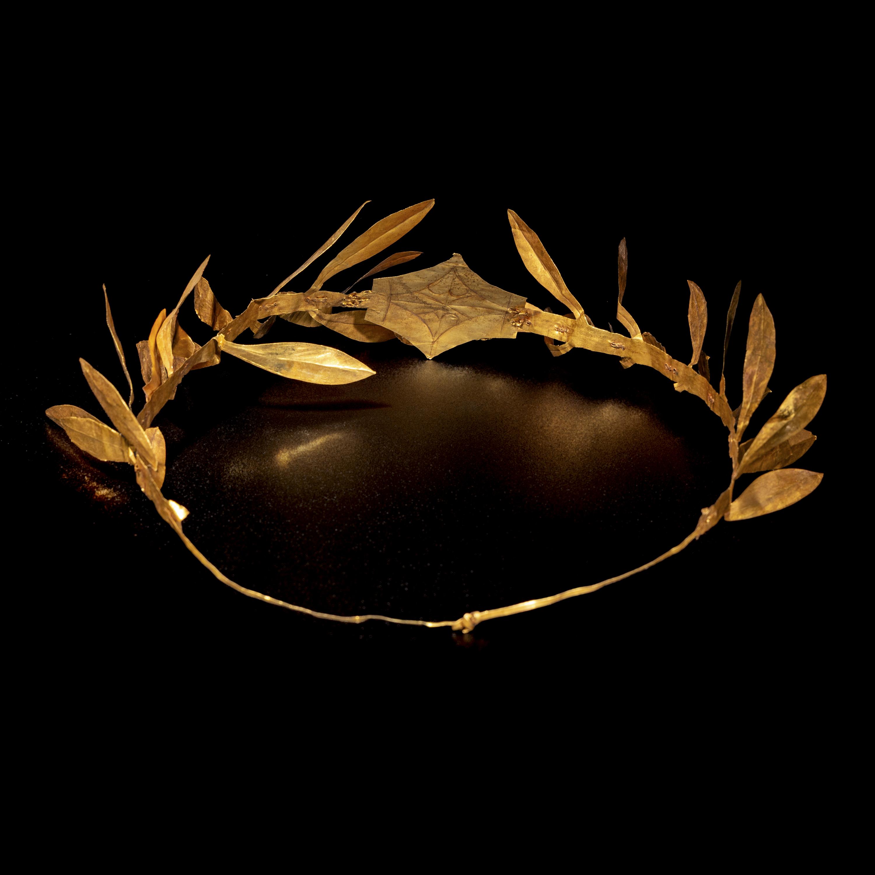 A Greek Gold Wreath