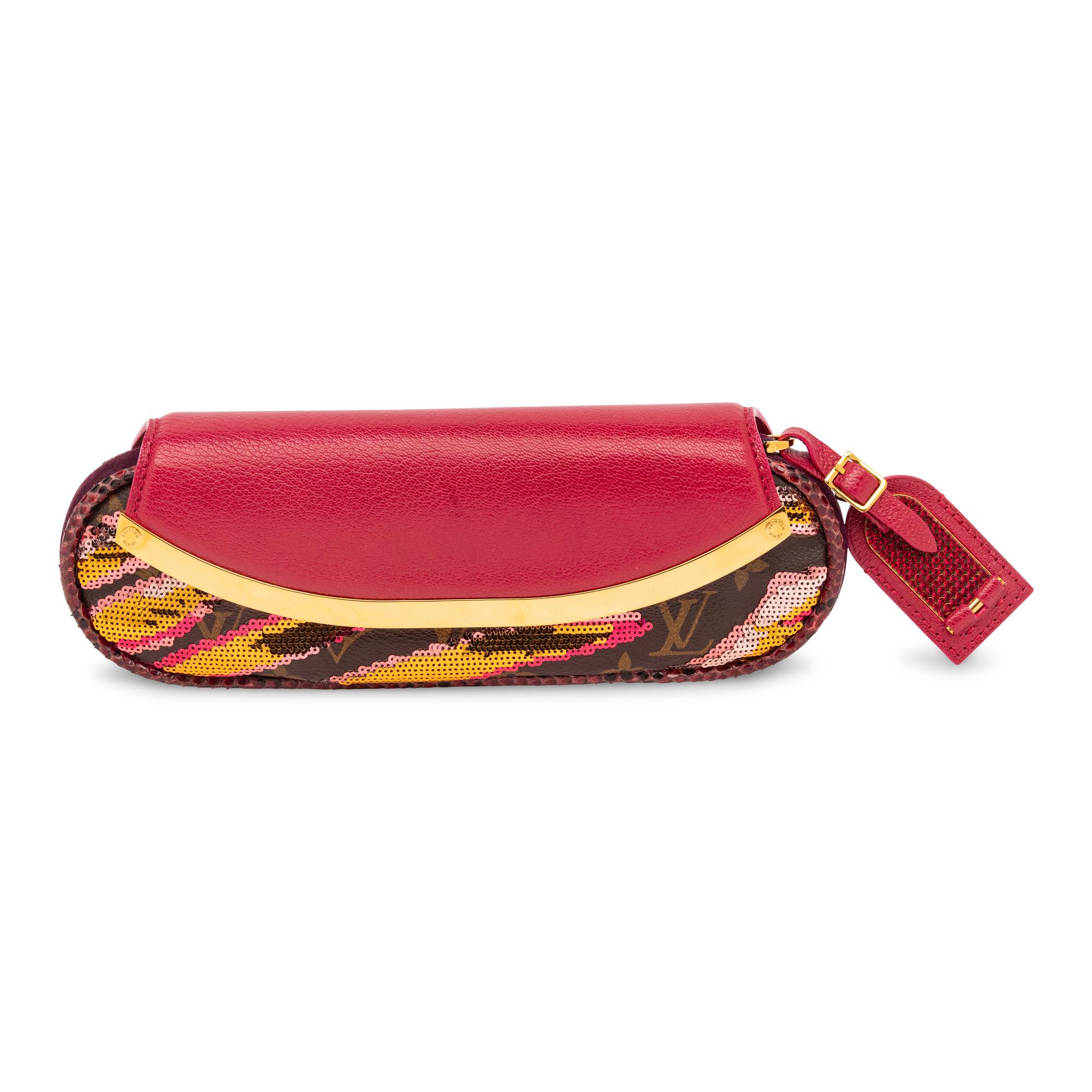 LOUIS VUITTON, LIMITED EDITION EMBELLISHED CLUTCH