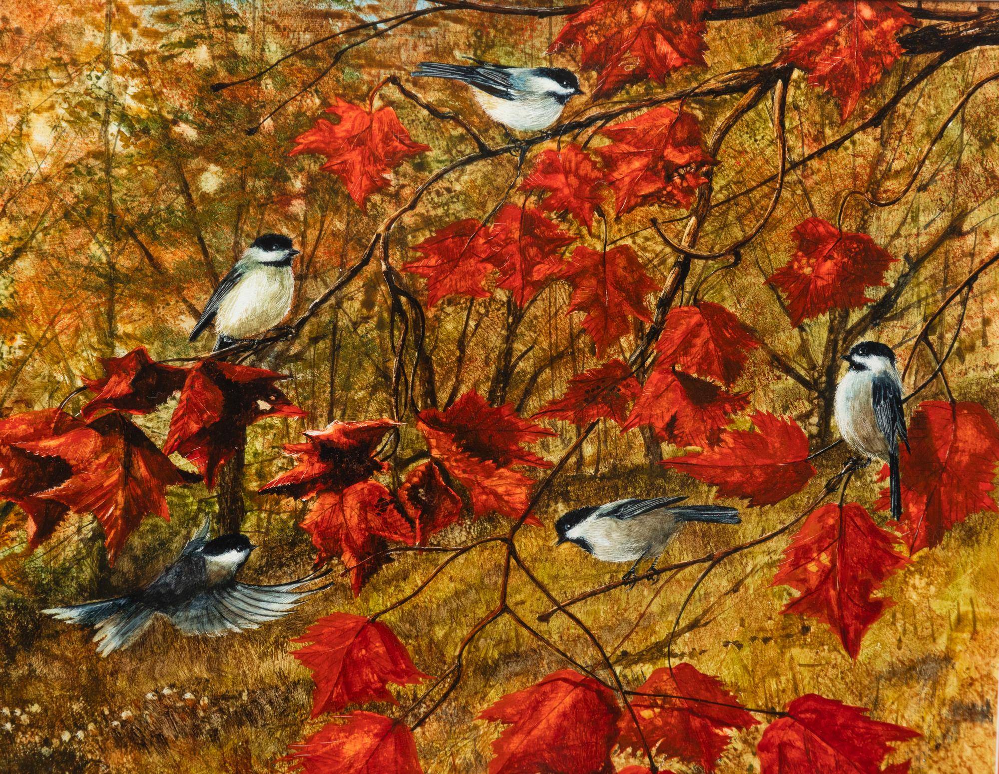 Five Chickadees , 1993