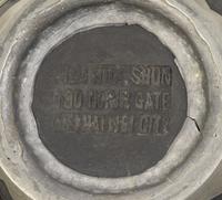 Four Chinese Pewter and Pewter Mounted Articles