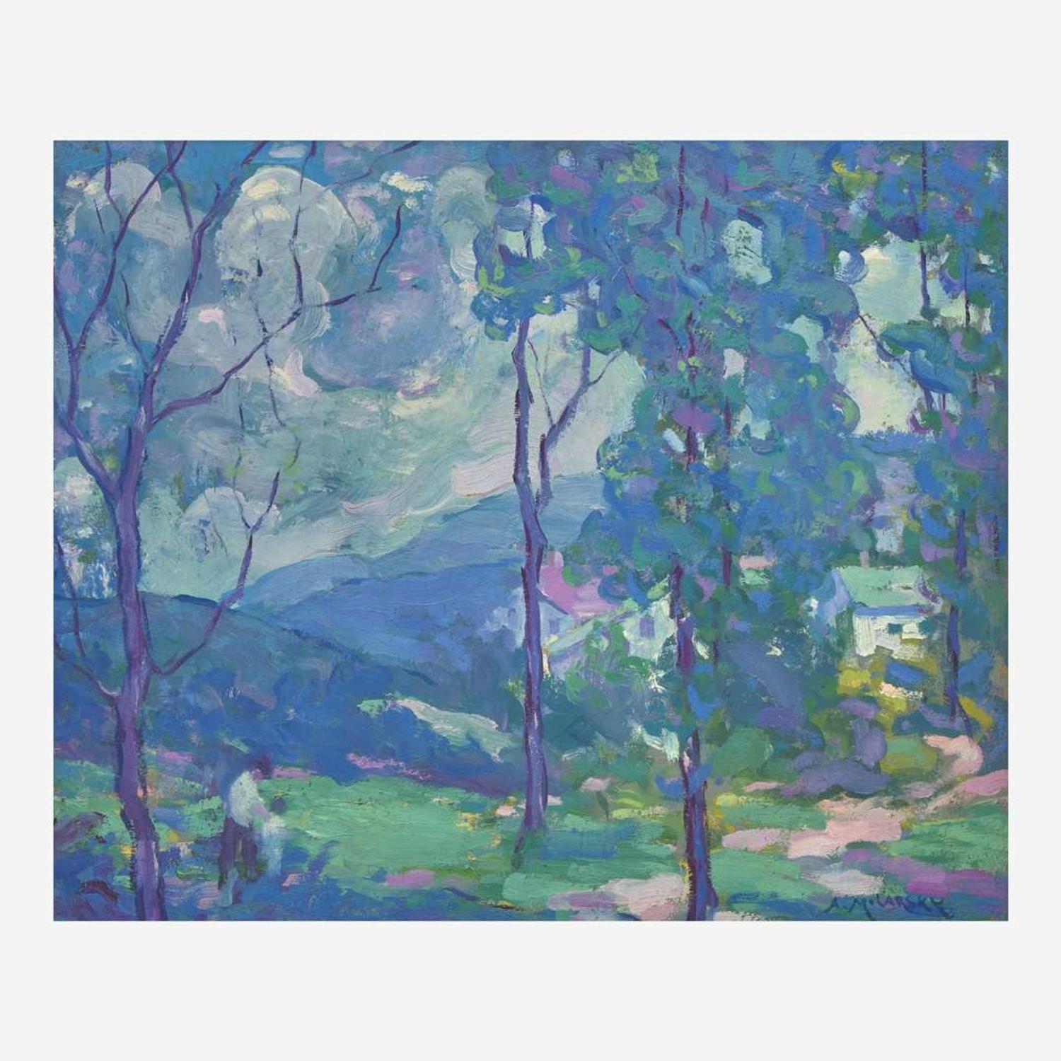 Abram Molarsky (American/Russian, 1883–1951) A Gray Day