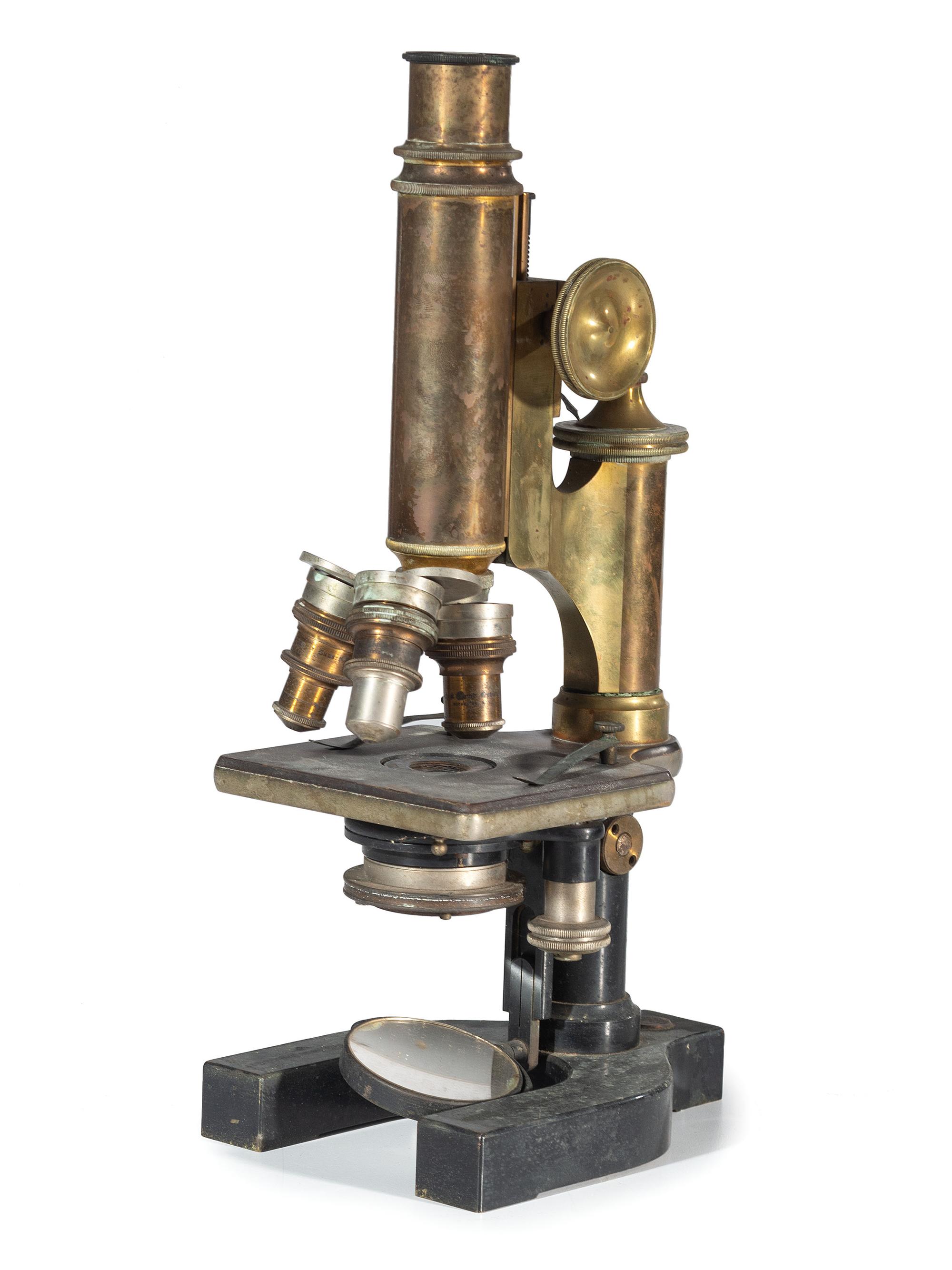 [SCIENCE & TECHNOLOGY]. W. & L.E. Gurley surveyor's transit and tripod, plus.
