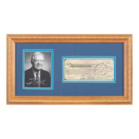 [Presidential] Carter, Jimmy. Signed photograph and signed receipt