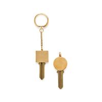 COLLECTION OF YELLOW GOLD KEY TOPPERS