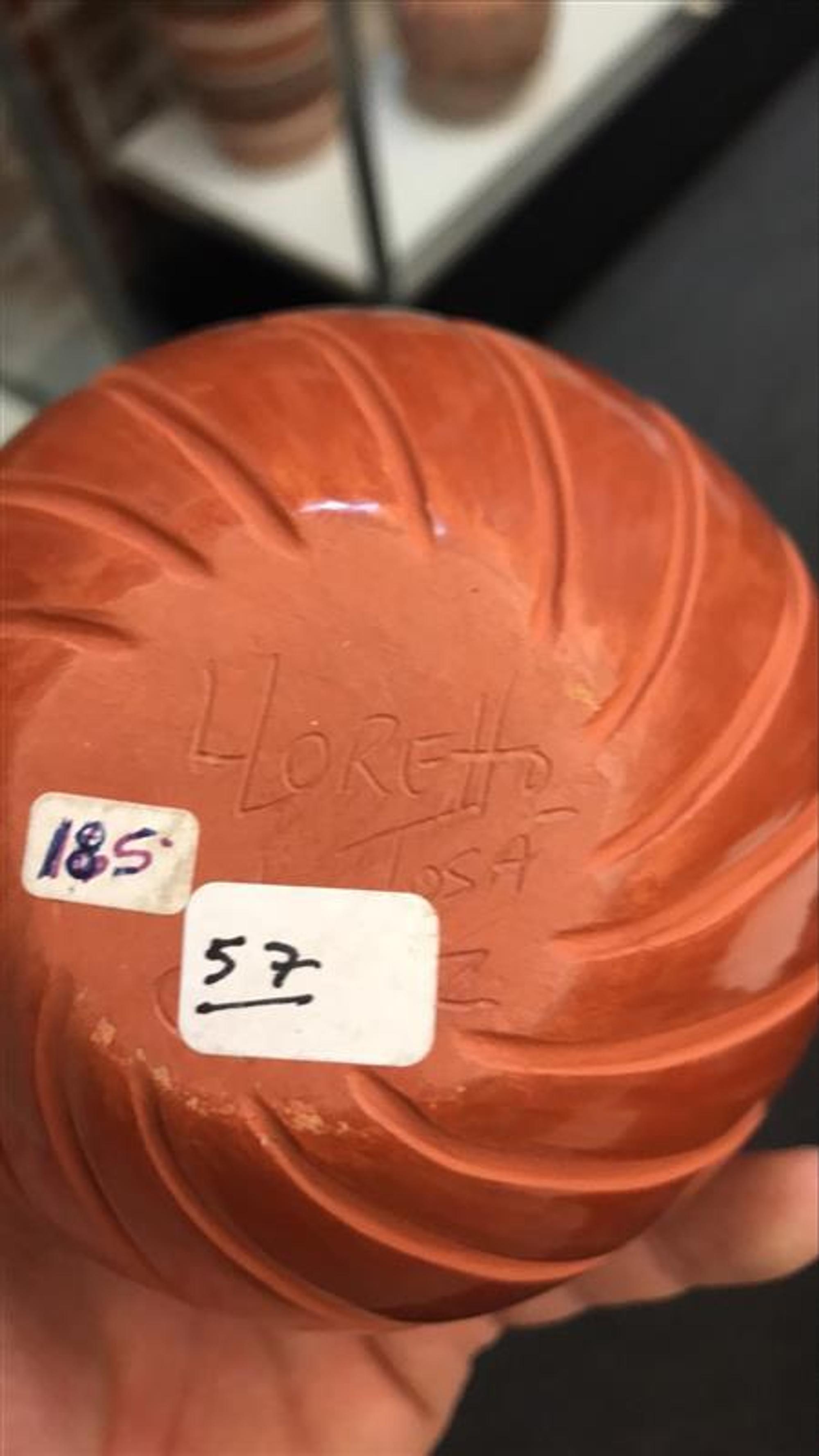 Jemez Polychrome Pottery